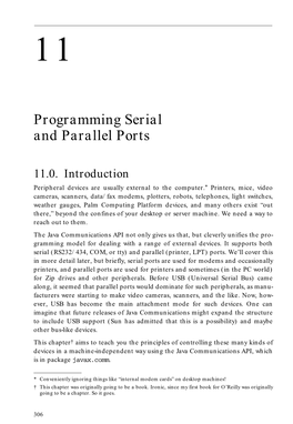 Programming Serial and Parallel Ports
