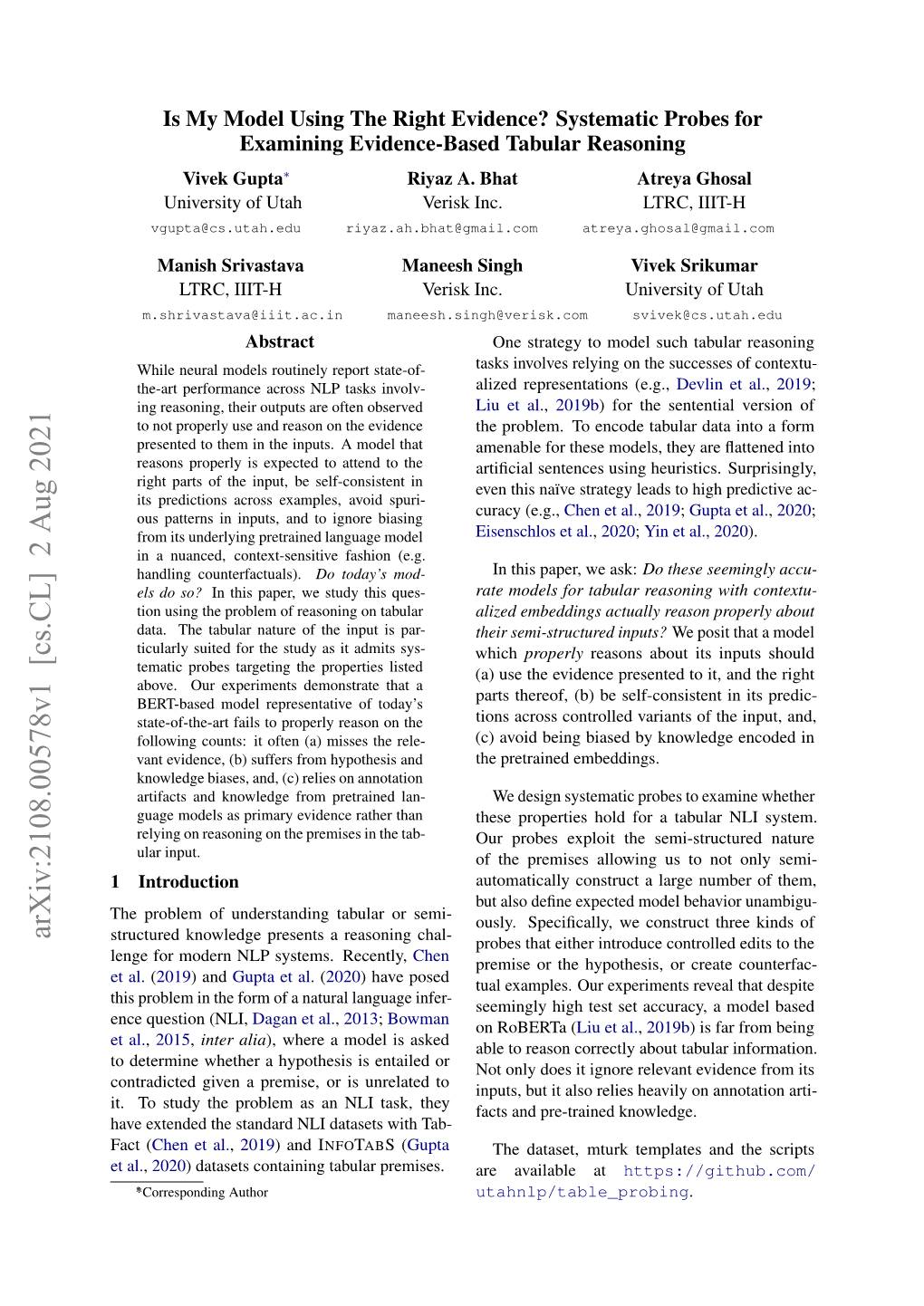 Arxiv:2108.00578V1 [Cs.CL] 2 Aug 2021