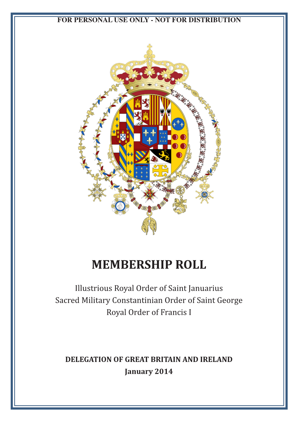 Membership Roll