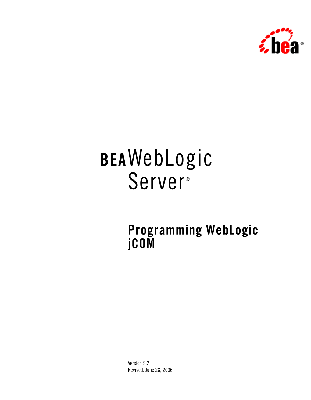 Programming Weblogic Jcom