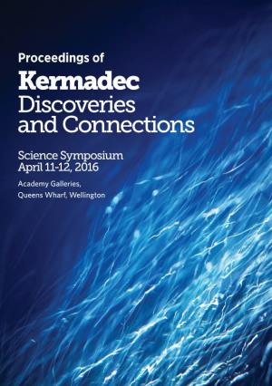 Proceedings of Kermadec Discoveries and Connections