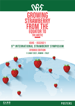 9Th International Strawberry Symposium HYBRID EDITION 1-5 MAY 2021, RIMINI - ITALY