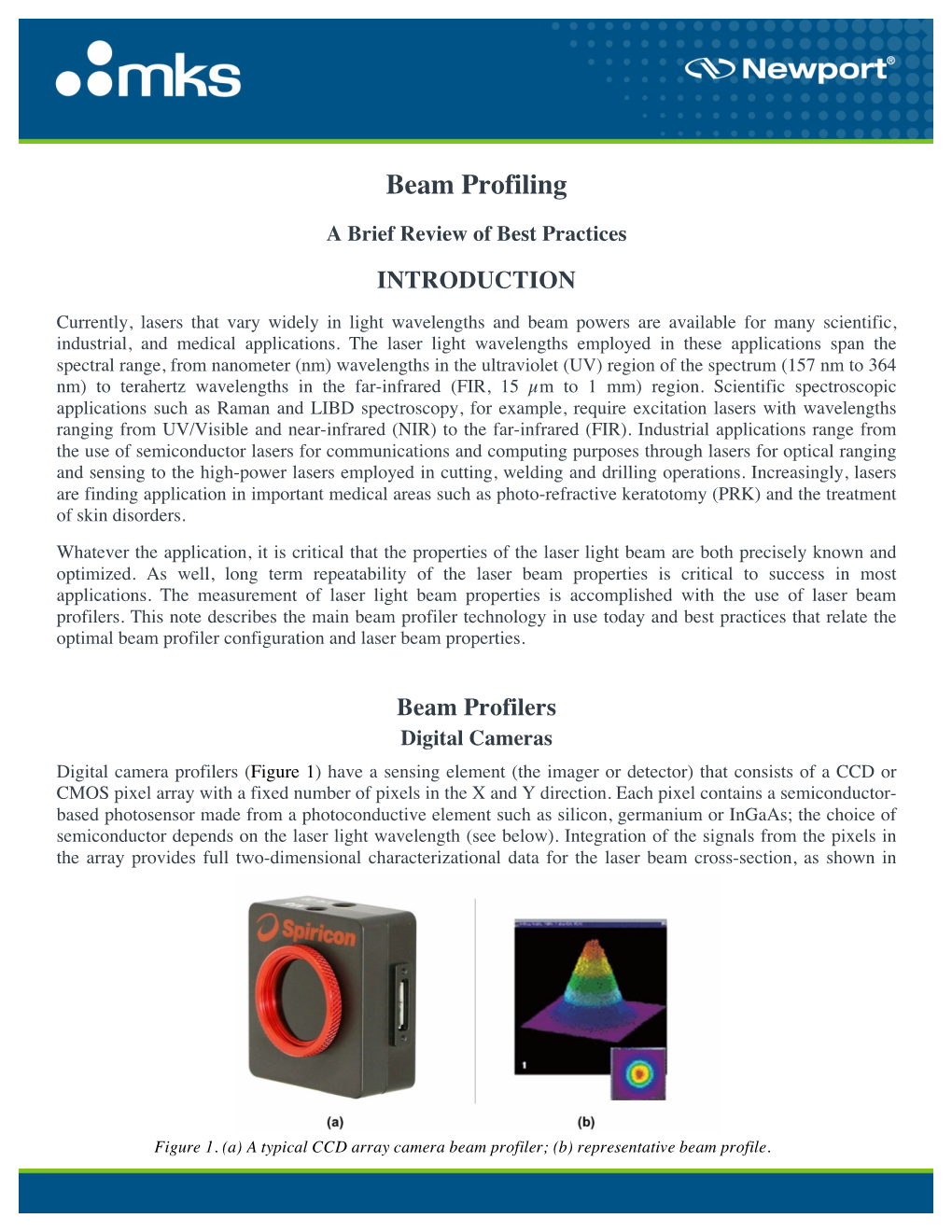 Laser Beam Profiler White Paper