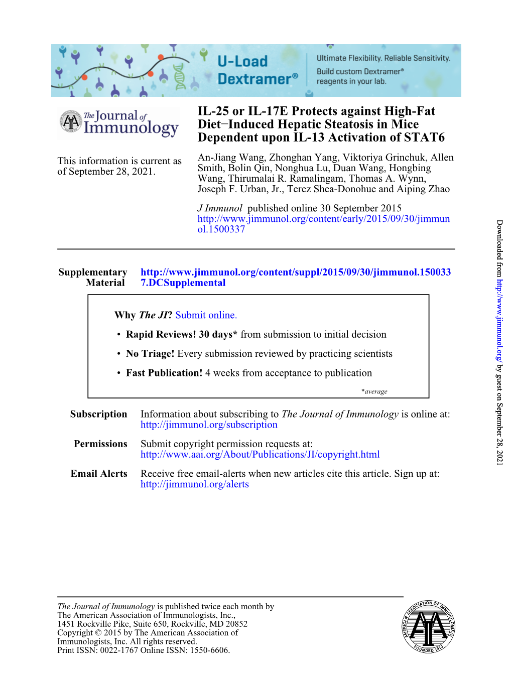 Dependent Upon IL-13 Activation of STAT6