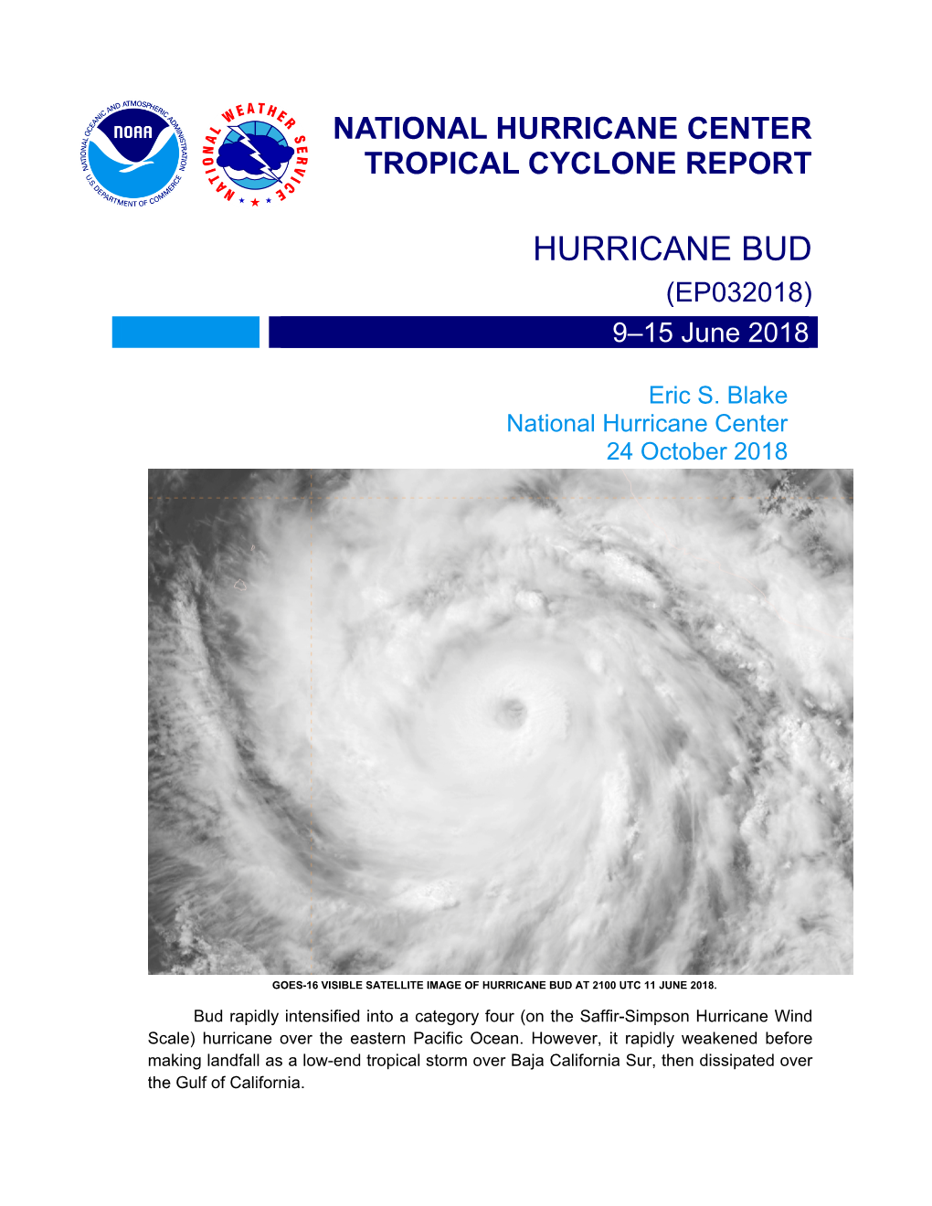 Hurricane Center Tropical Cyclone Report