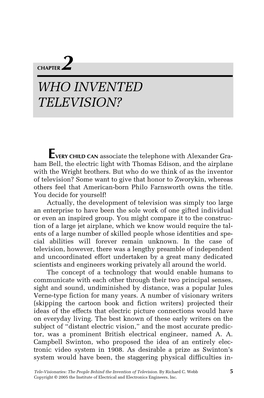 Who Invented Television?