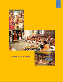 Upakarma – Veda Arambham Utsarjana – Sastra Arambham