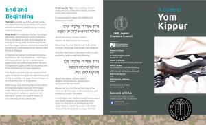 Yom Kippur JWB Jewish Should Be Substantial and a Joyful Experience
