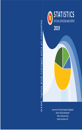 STATISTICS Sta�S�Csoﬃcers Civil of Staﬀs, and 2019 of CIVIL OFFICERS and STAFFS 2019