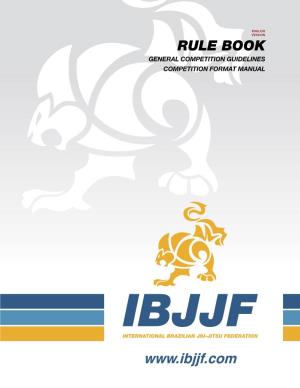 Rule Book General Competition Guidelines Competition Format Manual