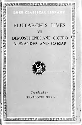 Plutarch's Lives