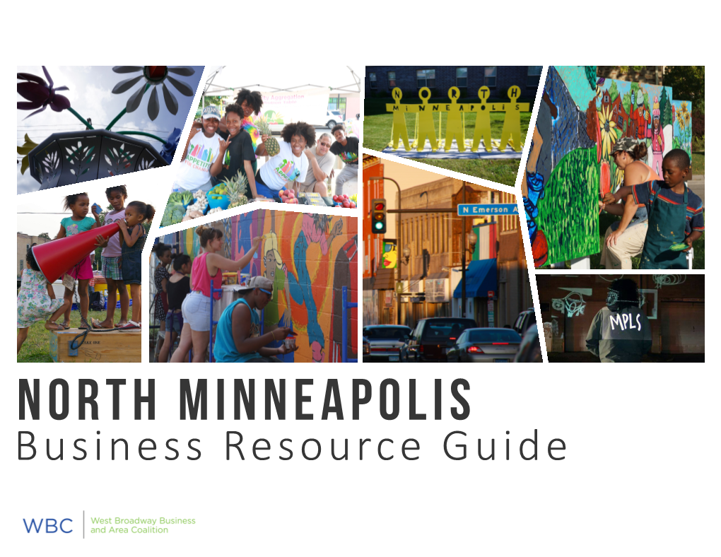 North Minneapolis Business Resource Guide About WBC