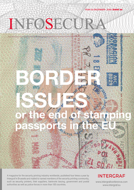 Or the End of Stamping Passports in the EU