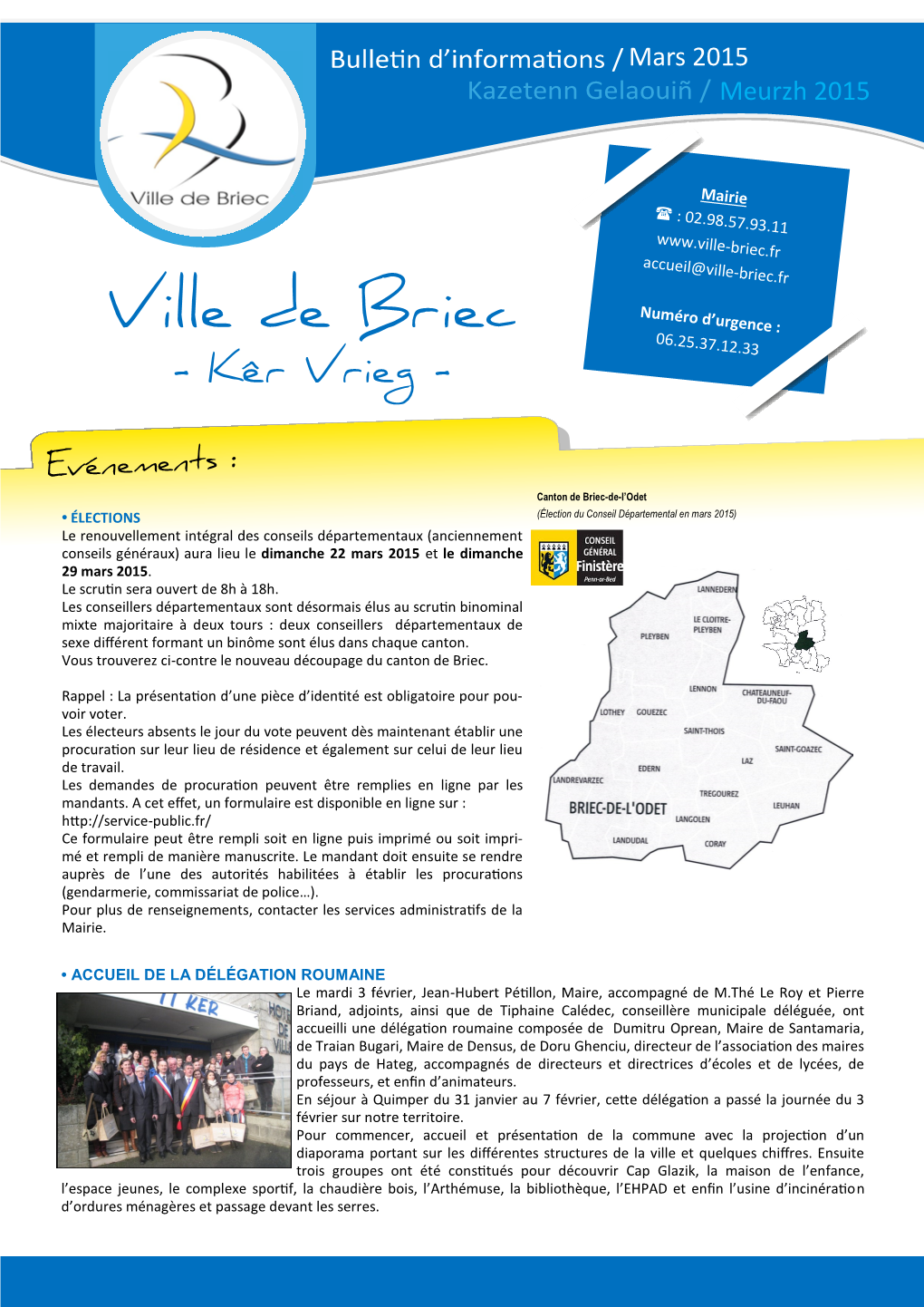 Ville De Briec - Kêr Vrieg