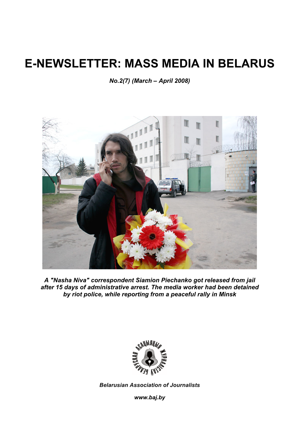 E-Newsletter: Mass Media in Belarus