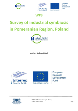 Survey of Industrial Symbiosis in Pomeranian Region, Poland