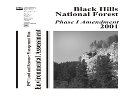 Environmental Assessment Phase I Amendment National Forest Black Hills 2001
