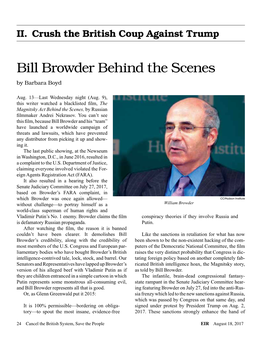 Bill Browder Behind the Scenes by Barbara Boyd