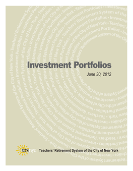 Investment Portfolio 2012