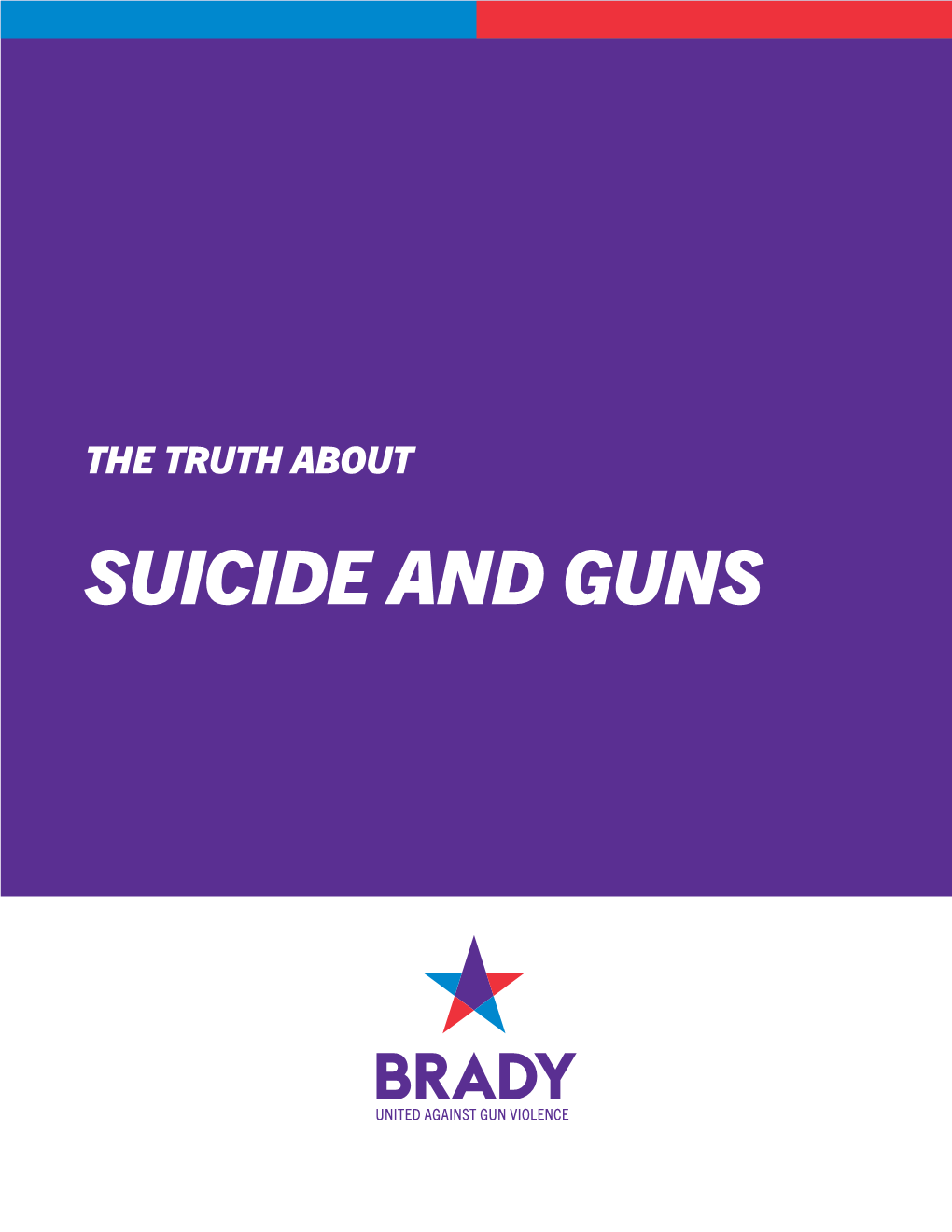 SUICIDE and GUNS If You Or Someone You Know Is Contemplating Suicide, Please Call the Free and Confidential National Suicide Prevention Lifeline at 1-800-273-8255