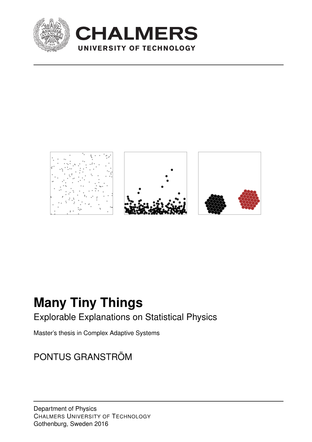 Many Tiny Things Explorable Explanations on Statistical Physics