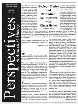 An Interview with Chaia Heller