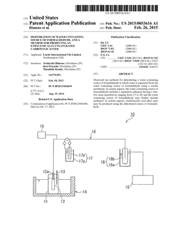 (12) Patent Application Publication (10) Pub. No.: US 2015/0053616 A1 Himeno Et Al