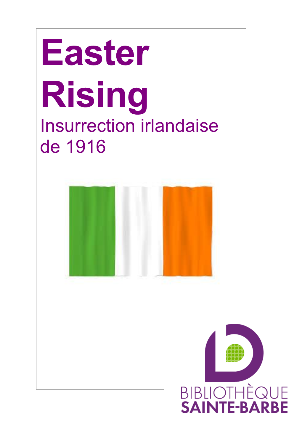 Insurrection Irlandaise De 1916