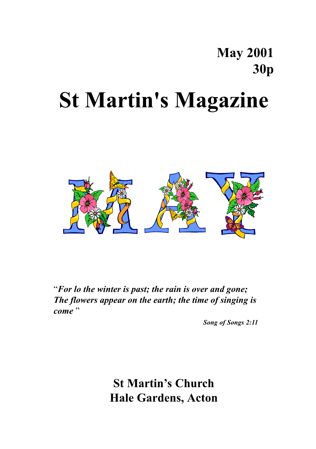 St Martin's Magazine
