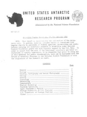 United States Antarctic Research Program