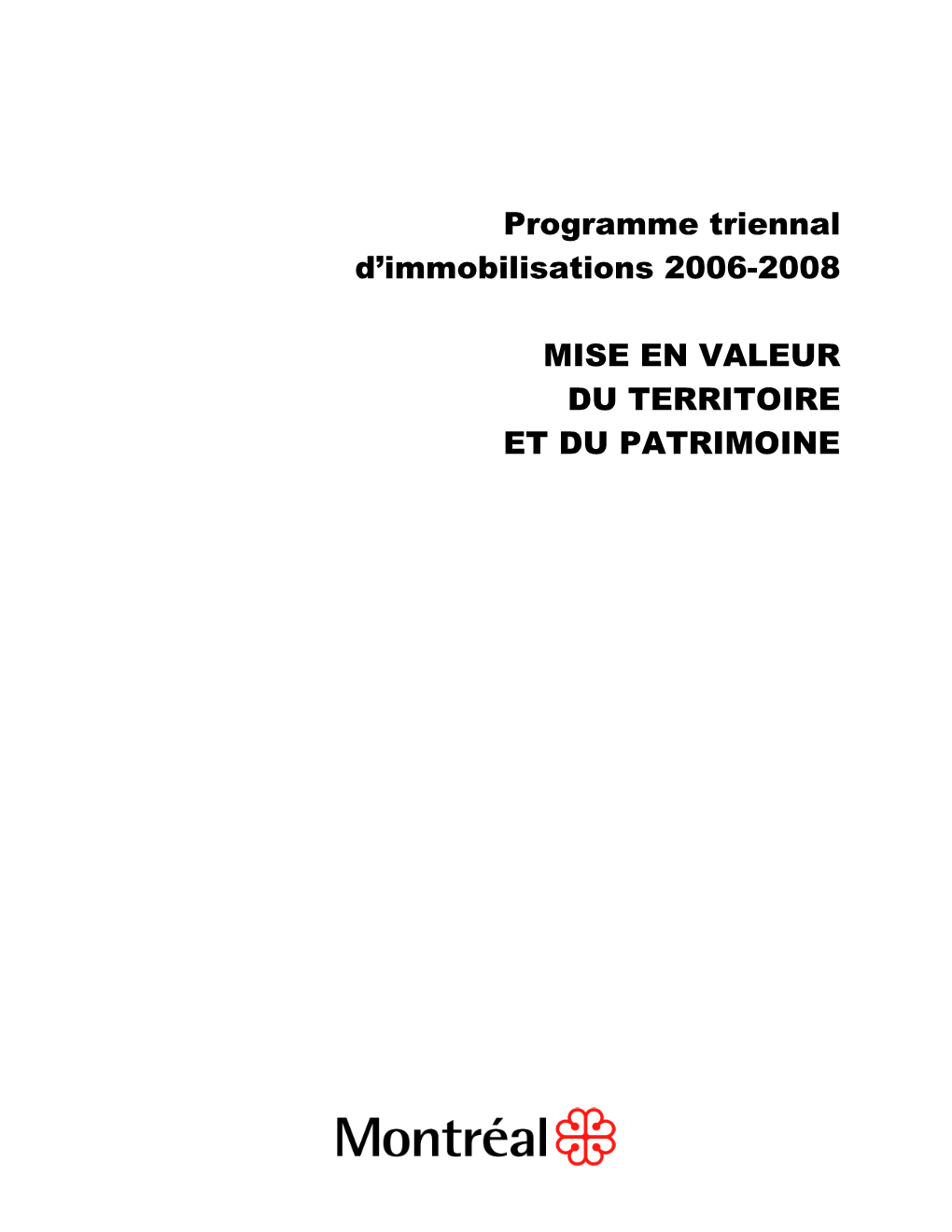 Mise En Valeur Du Territoire Et Du Patrimoine