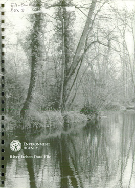 River Itchen Data File Environment Agency