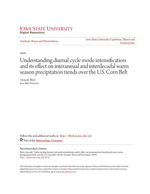 Understanding Diurnal Cycle Mode Intensification and Its Effect on Interannual and Interdecadal Warm Season Precipitation Trends Over the U.S