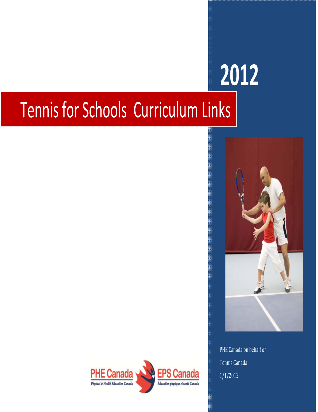 Tennis for Schools Curriculum Links