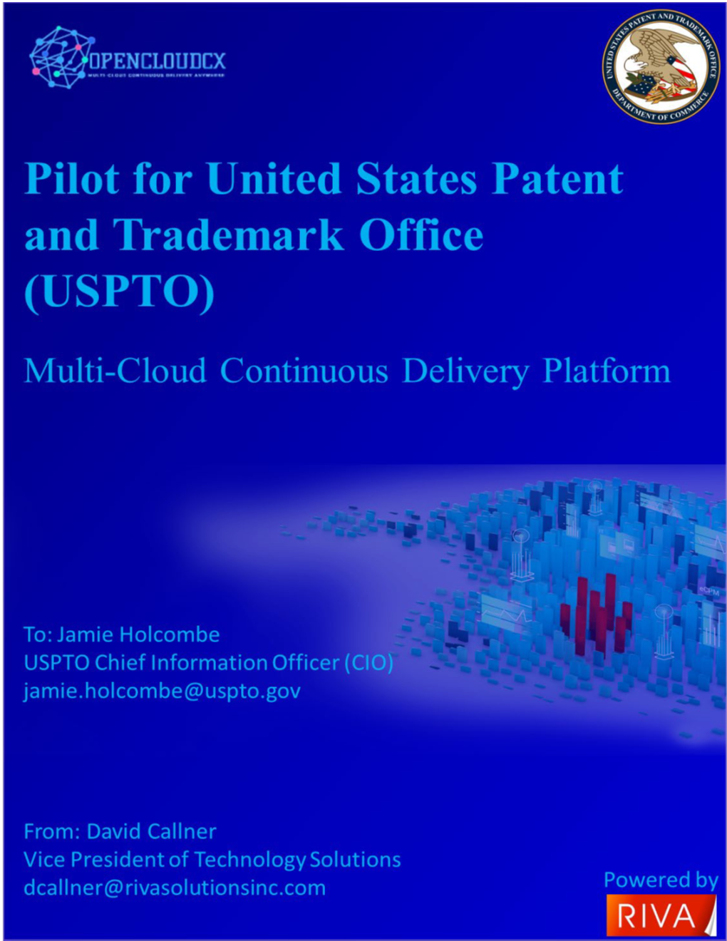 Pilot for United States Patent and Trademarks Office (USPTO) 30-60-90 Day Plan Technical Proposal