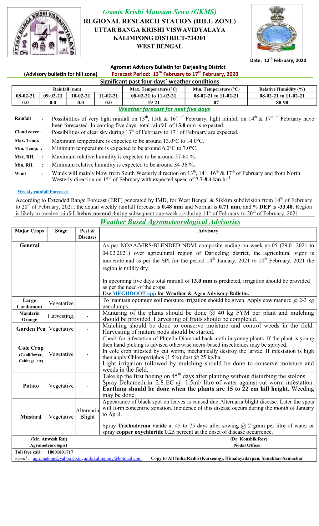 AAS Kalimppong English Kalimpong District 22 .01.2020 Friday