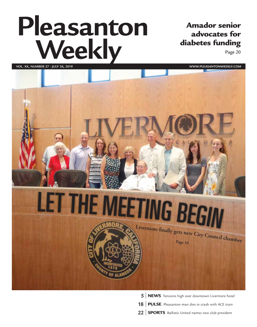 Amador Senior Advocates for Diabetes Funding Page 20