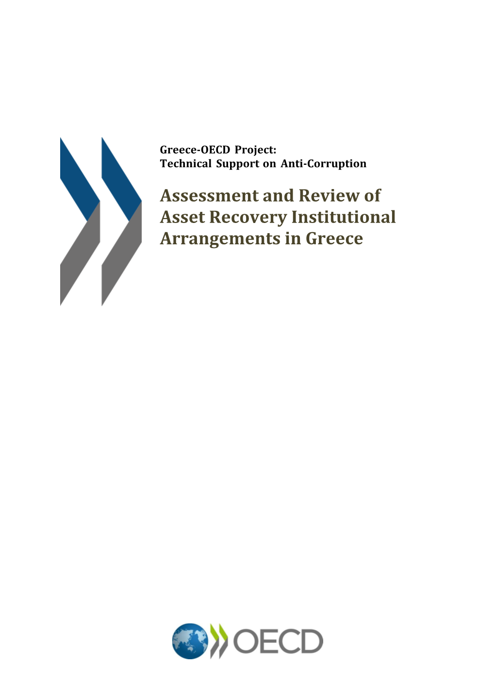 Assessment and Review of Asset Recovery Institutional Arrangements in Greece