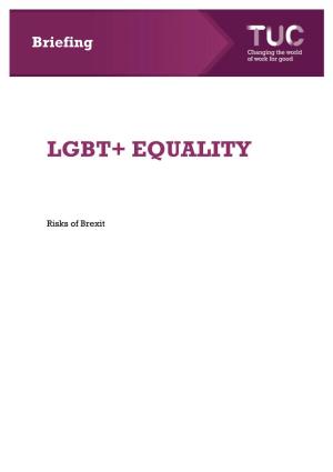 Lgbt+ Equality