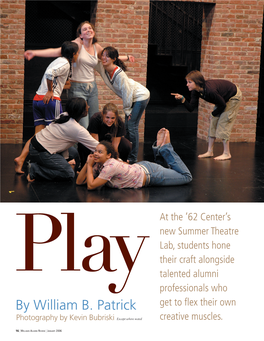 Alumni Review's January 2006 Article Play