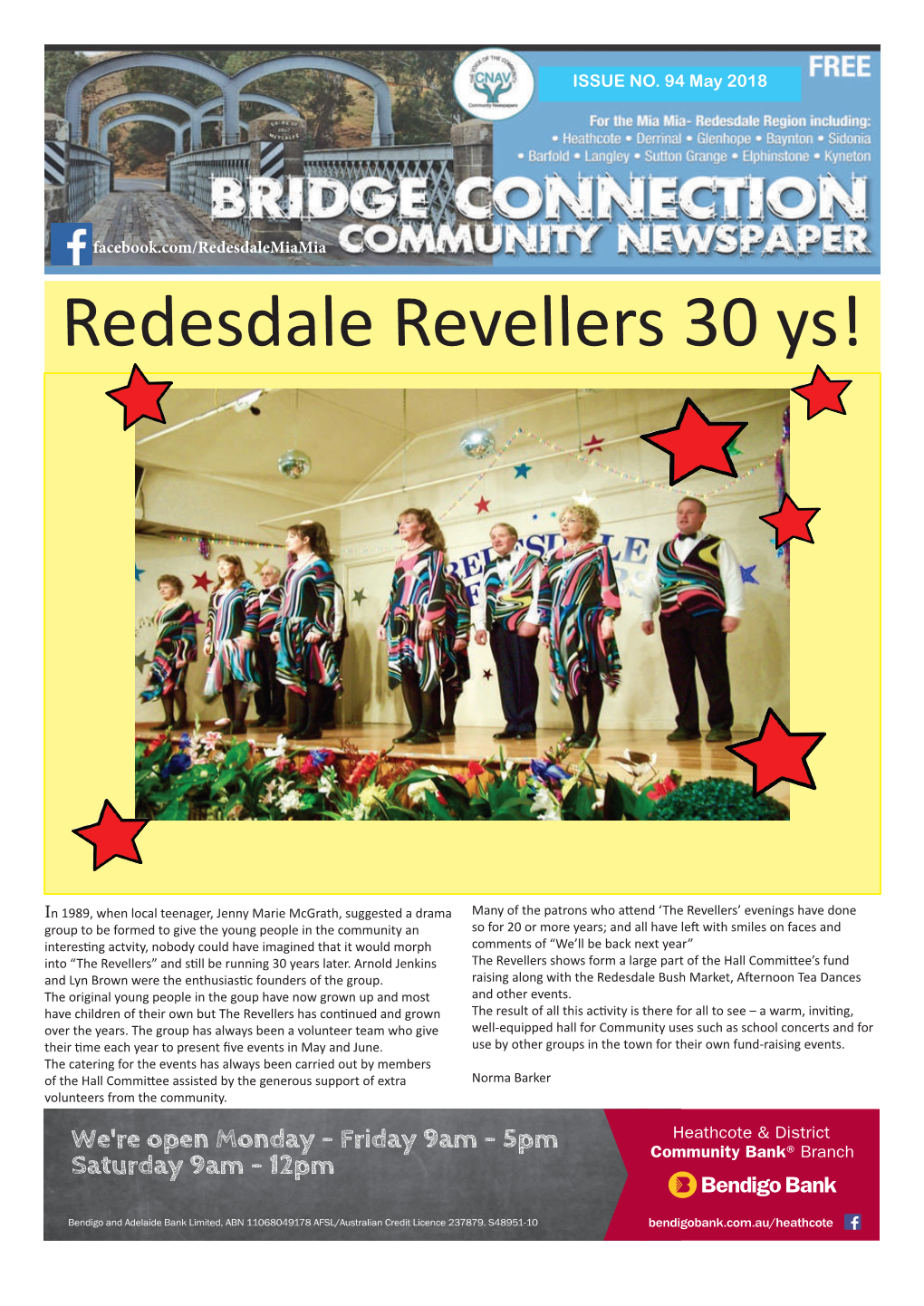 Redesdale Revellers 30 Ys!