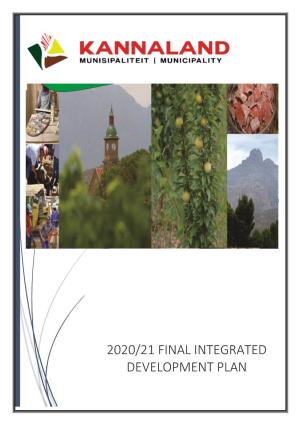 2020/21 Final Integrated Development Plan