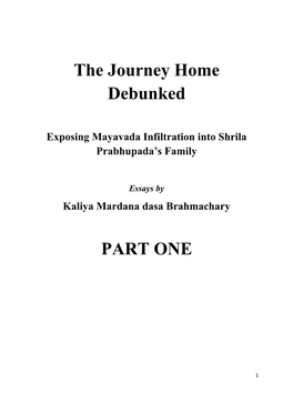 The-Journey-Home-Debunked