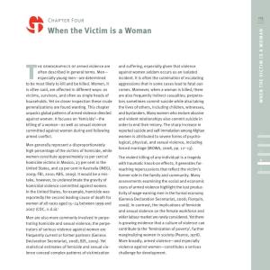 When the Victim Is a Woman