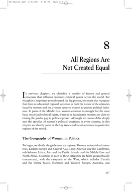 Regions Are Not Created Equal