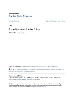 The Architecture of Bowdoin College