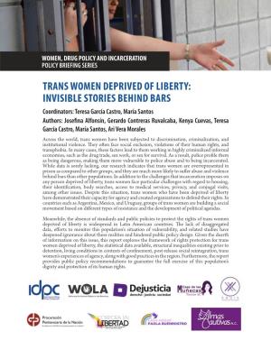 Trans Women Deprived of Liberty I 2 I Their Apparent Sex And/Or Gender.9
