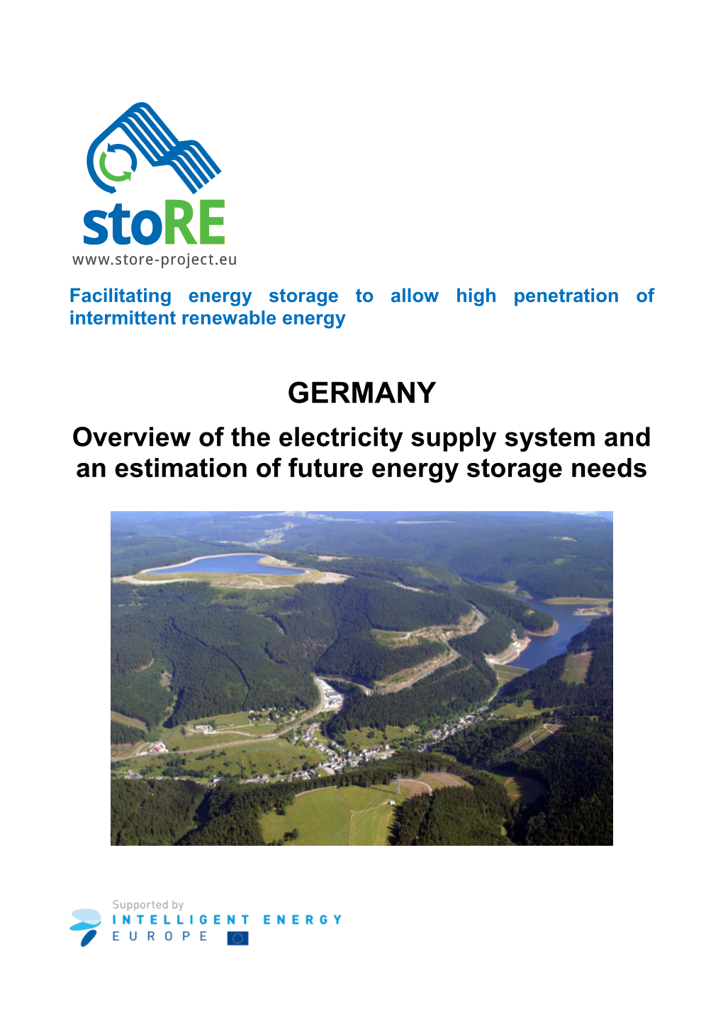 Energy Storage Needs in Germany