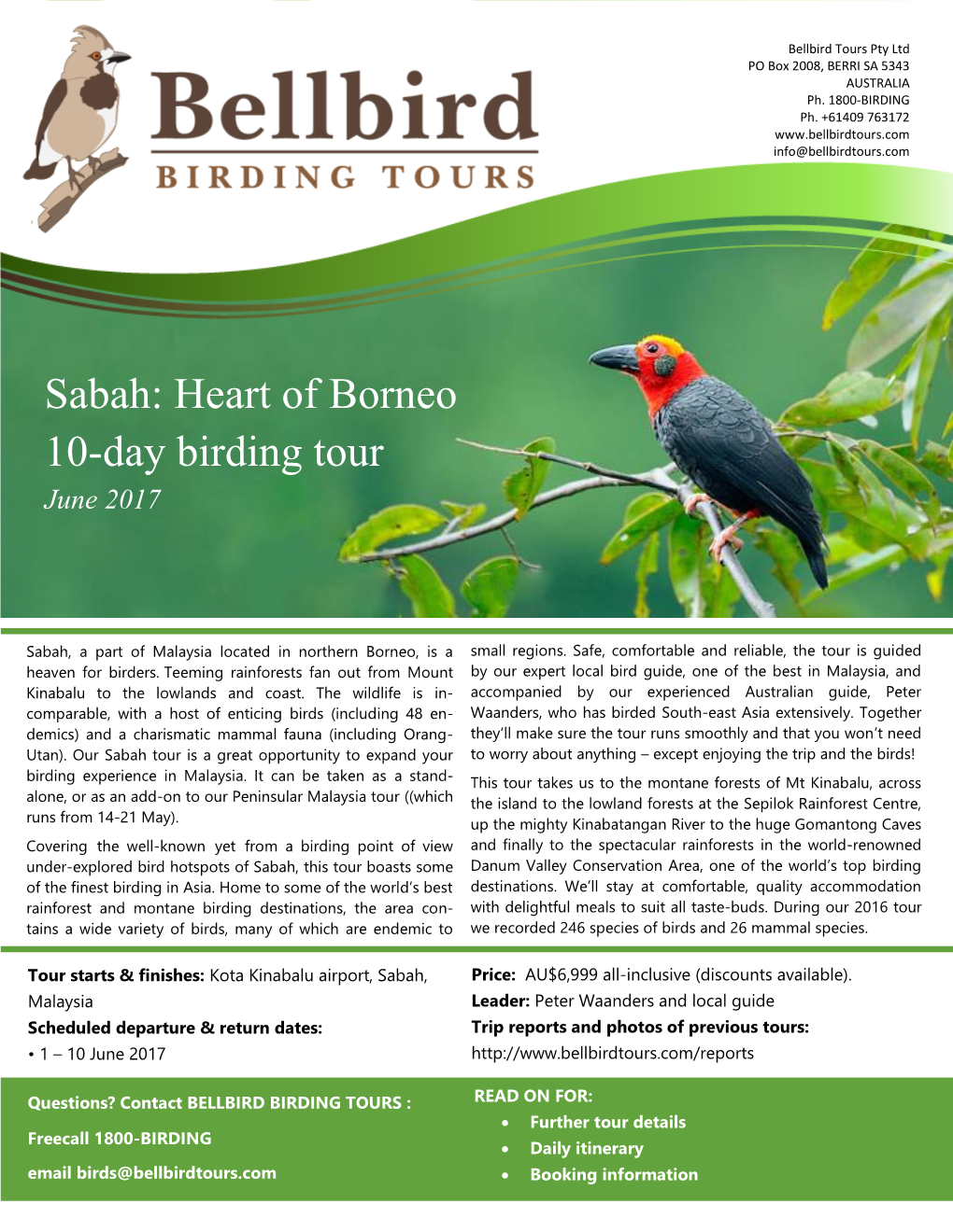 Sabah: Heart of Borneo