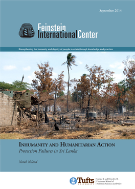 Inhumanity and Humanitarian Action: Protection Failures in Sri Lanka